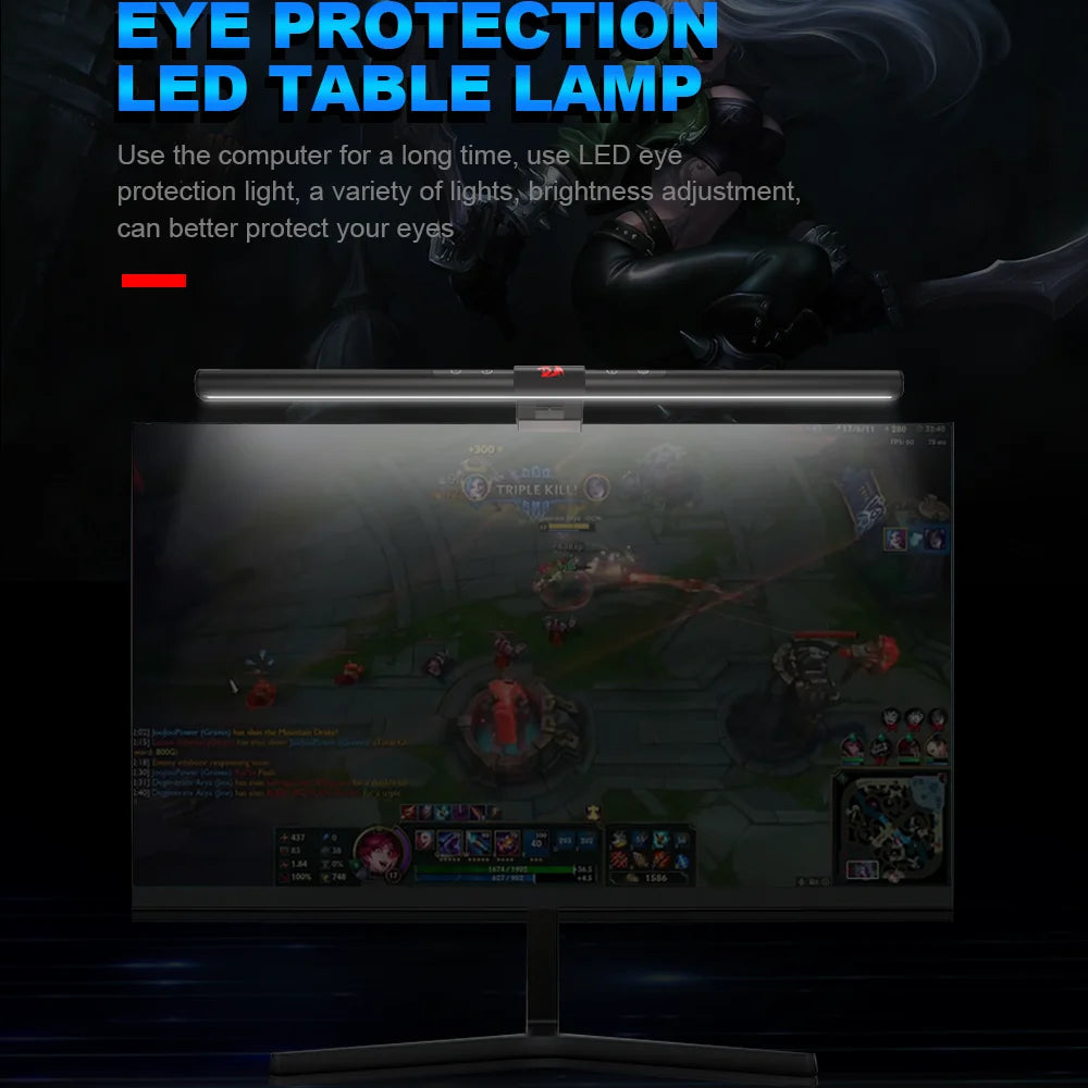 Redragon beryl gml-113 monitor light - elevate your workspace with the best redragon beryl monitor light - lightning