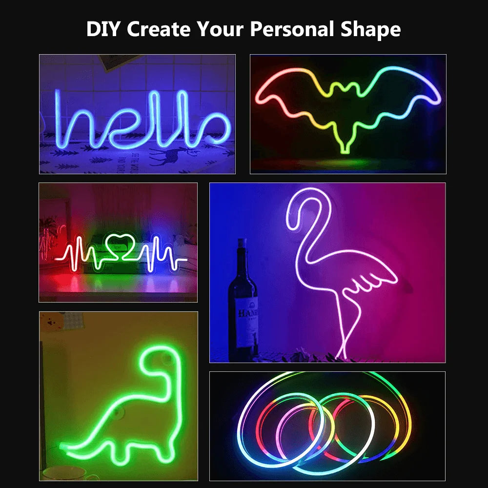 Rgb led smart neon strip ws2811 - lightning | strip lights