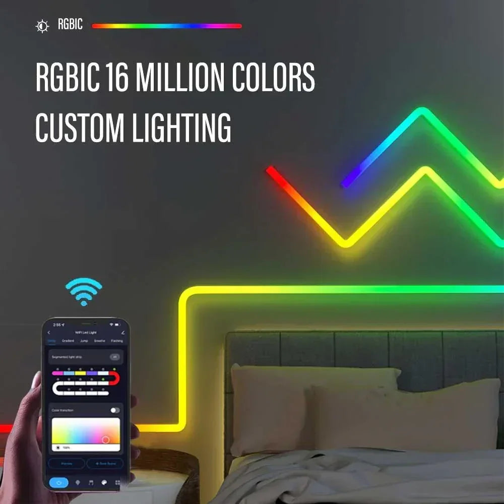 Rgbic led smart wall lamp light - lights