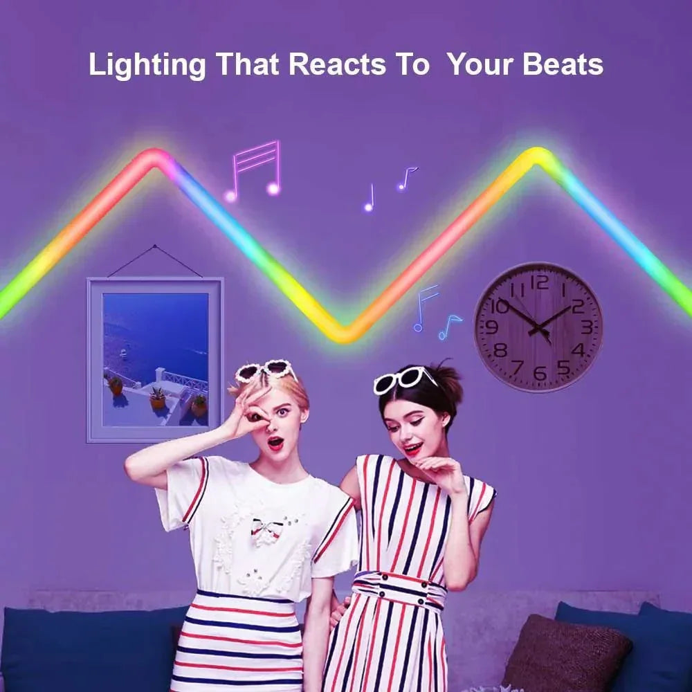 Rgbic led smart wall lamp light - lights
