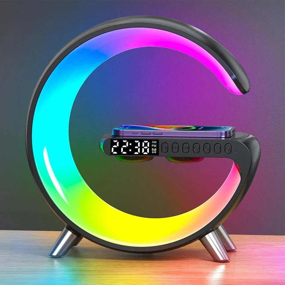 Wake up light alarm clock with wireless speaker bt-3401 - cables & chargers | mobile essentials | lightning | panels