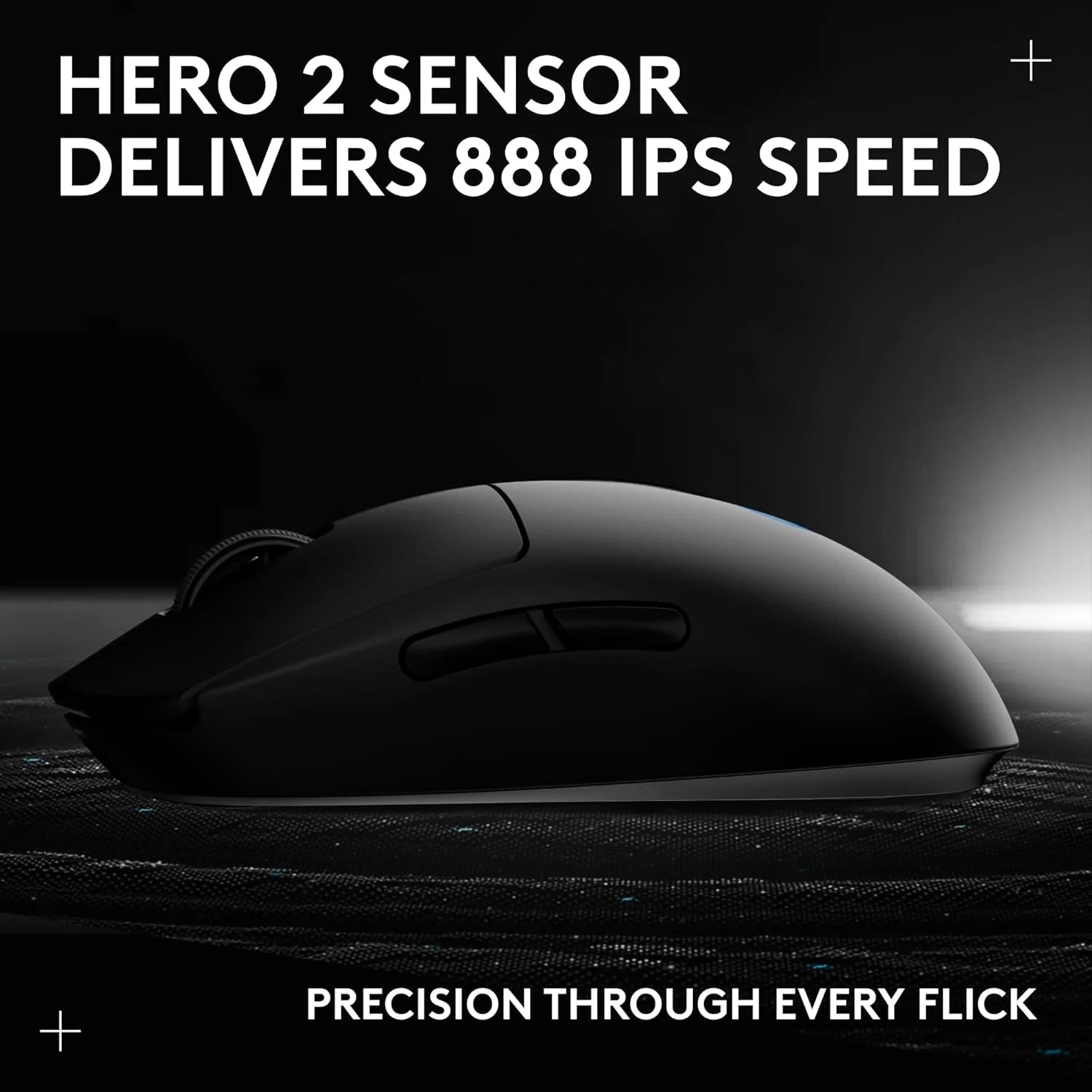 Logitech g pro 2 lightspeed wireless gaming mouse right- or left-handed mouse with up to 4 customizable and switchable