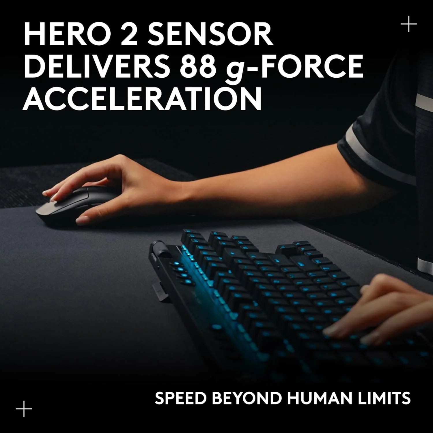 Logitech g pro 2 lightspeed wireless gaming mouse right- or left-handed mouse with up to 4 customizable and switchable