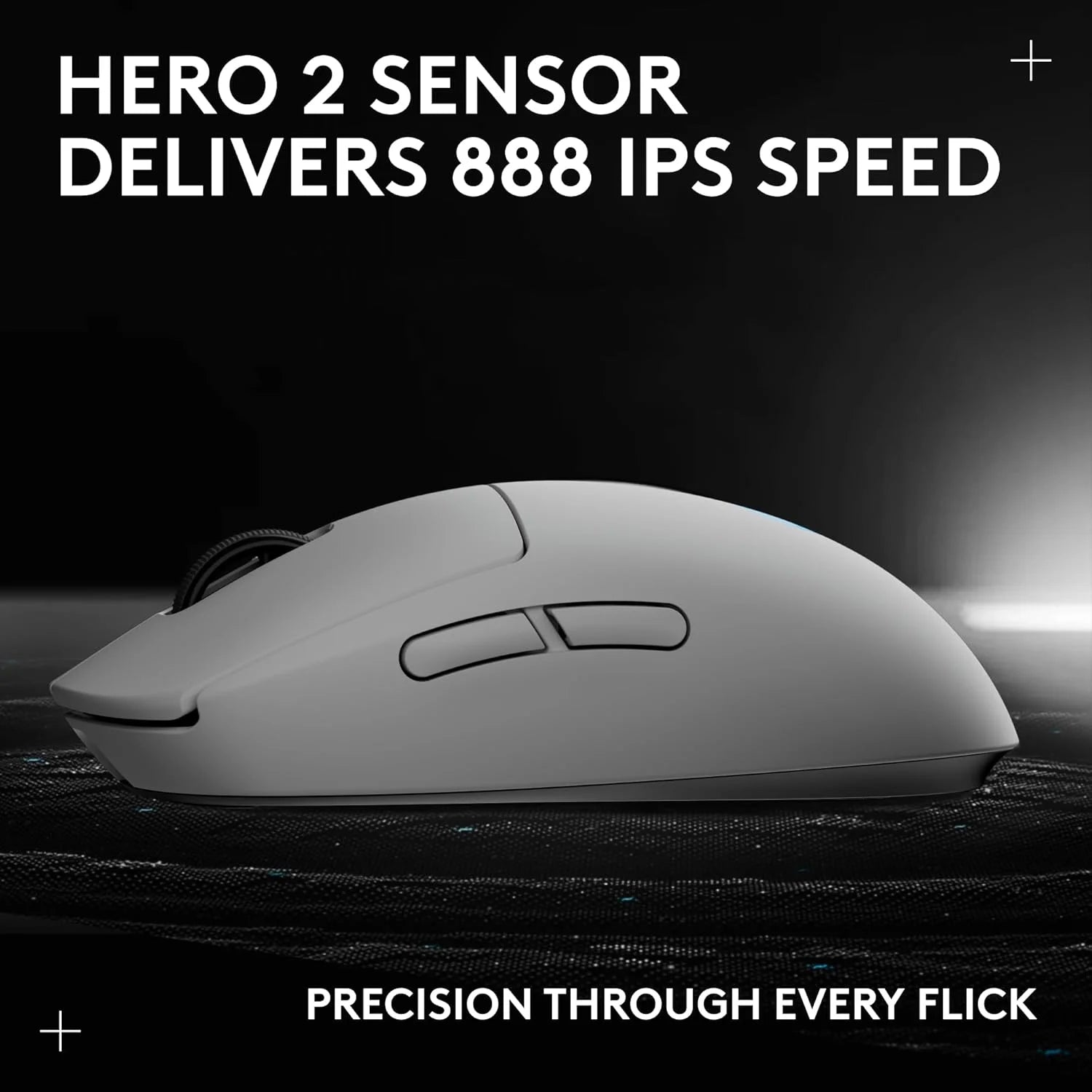 Logitech g pro 2 lightspeed wireless gaming mouse right- or left-handed mouse with up to 4 customizable and switchable
