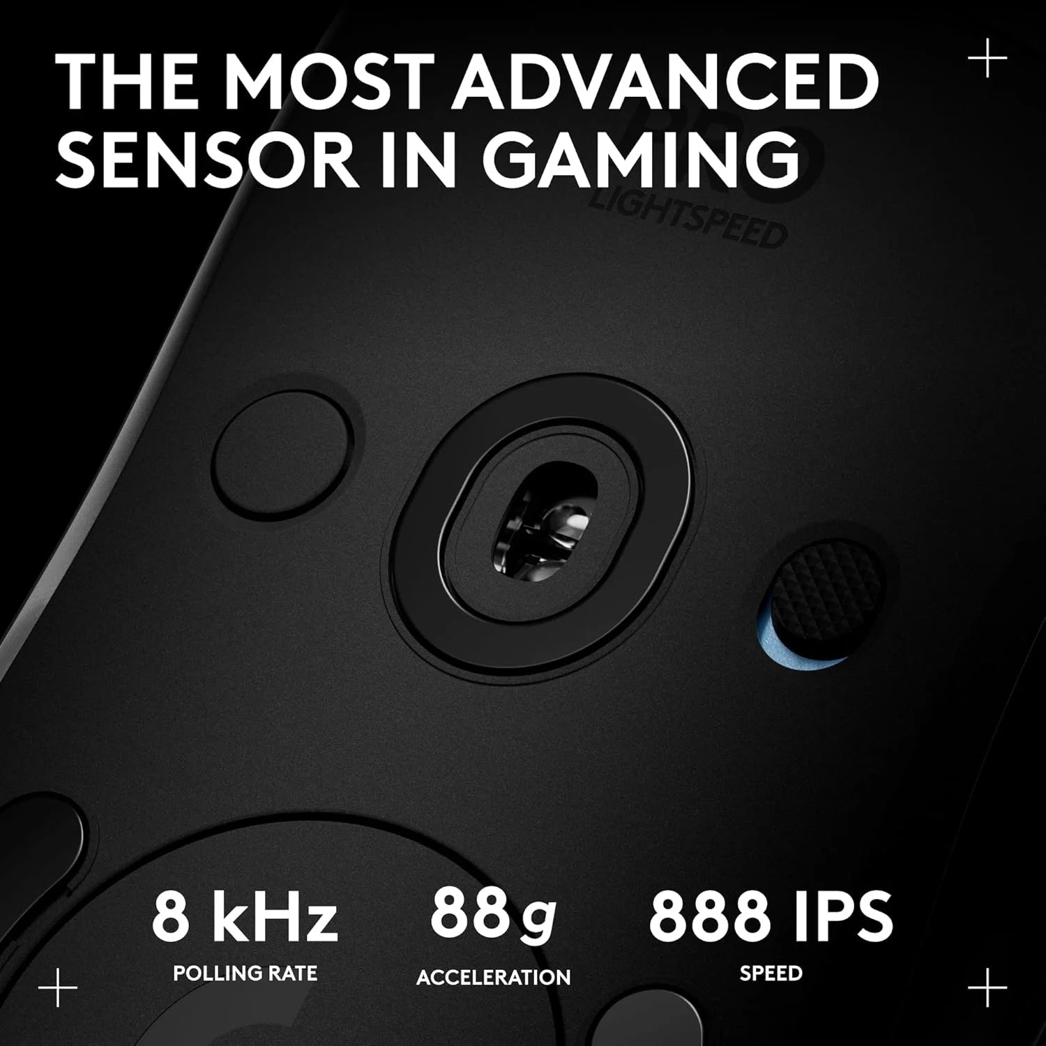 Logitech g pro 2 lightspeed wireless gaming mouse right- or left-handed mouse with up to 4 customizable and switchable