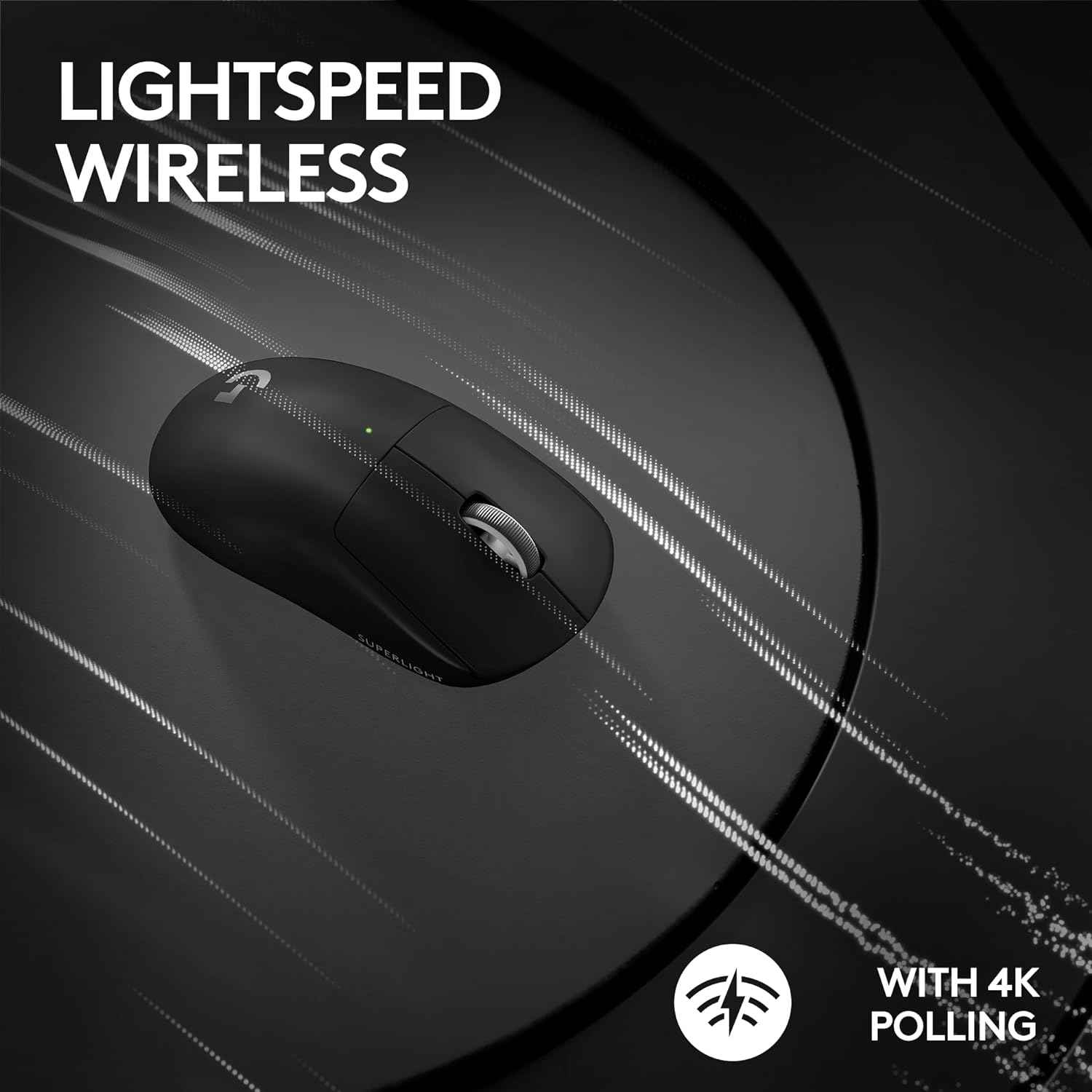 Logitech g Pro x Superlight 2 Lightspeed Wireless Gaming Mouse, 8k Polling,