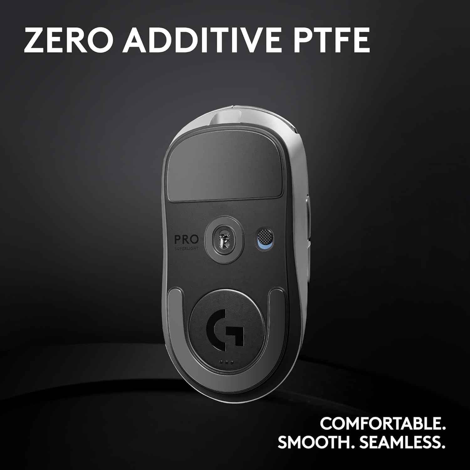 Logitech g pro x superlight 2 mouse - lightspeed wireless gaming mouse with 8k polling rate - mouse