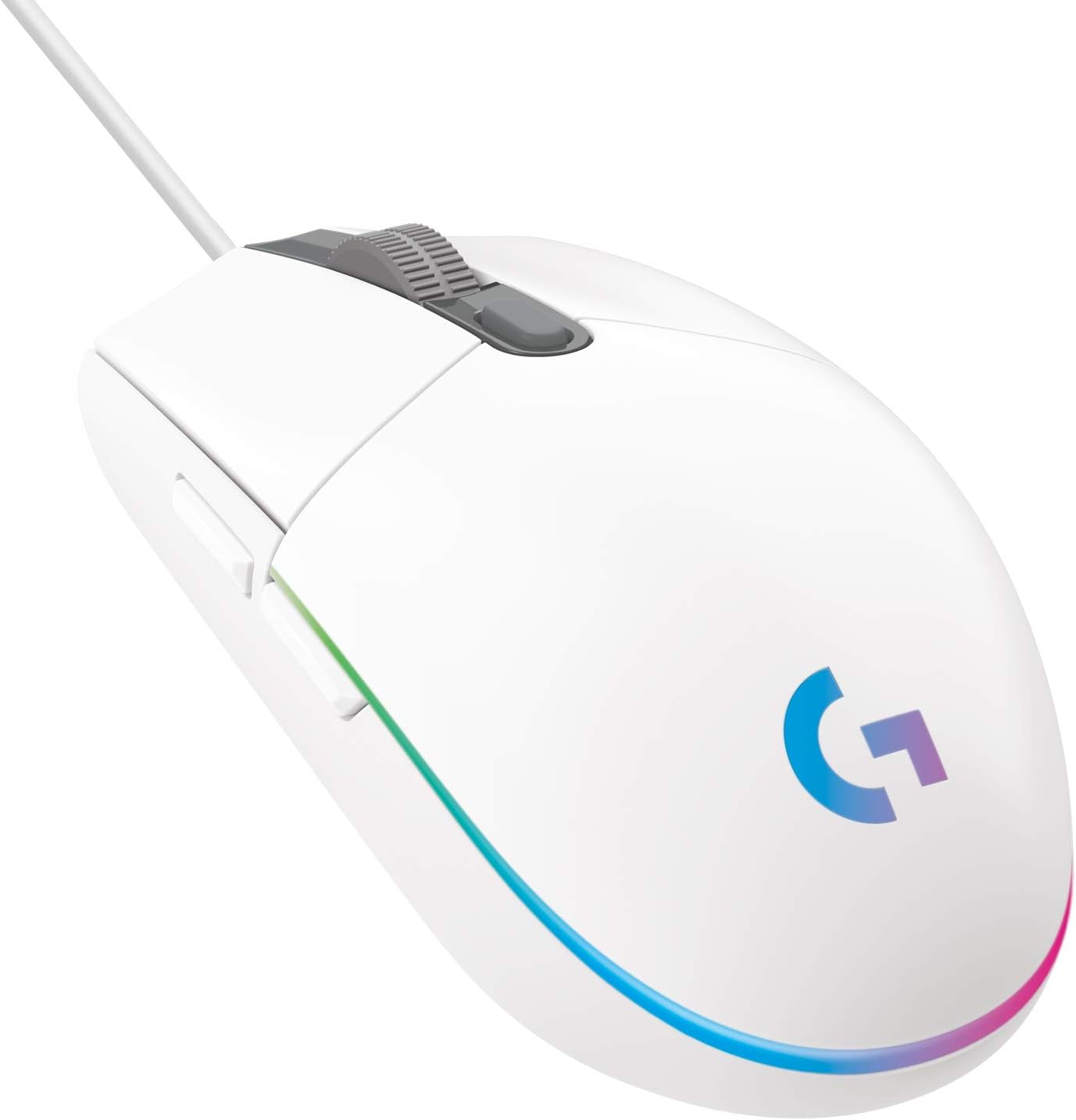 Logitech G102 Light Sync Gaming Mouse with Customizable Rgb Lighting, 6 - Gameonjo