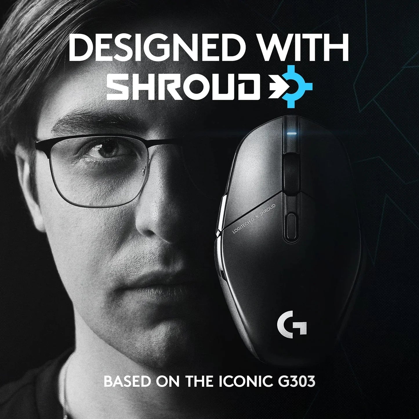 Logitech G303 Shroud Edition Wireless Mouse