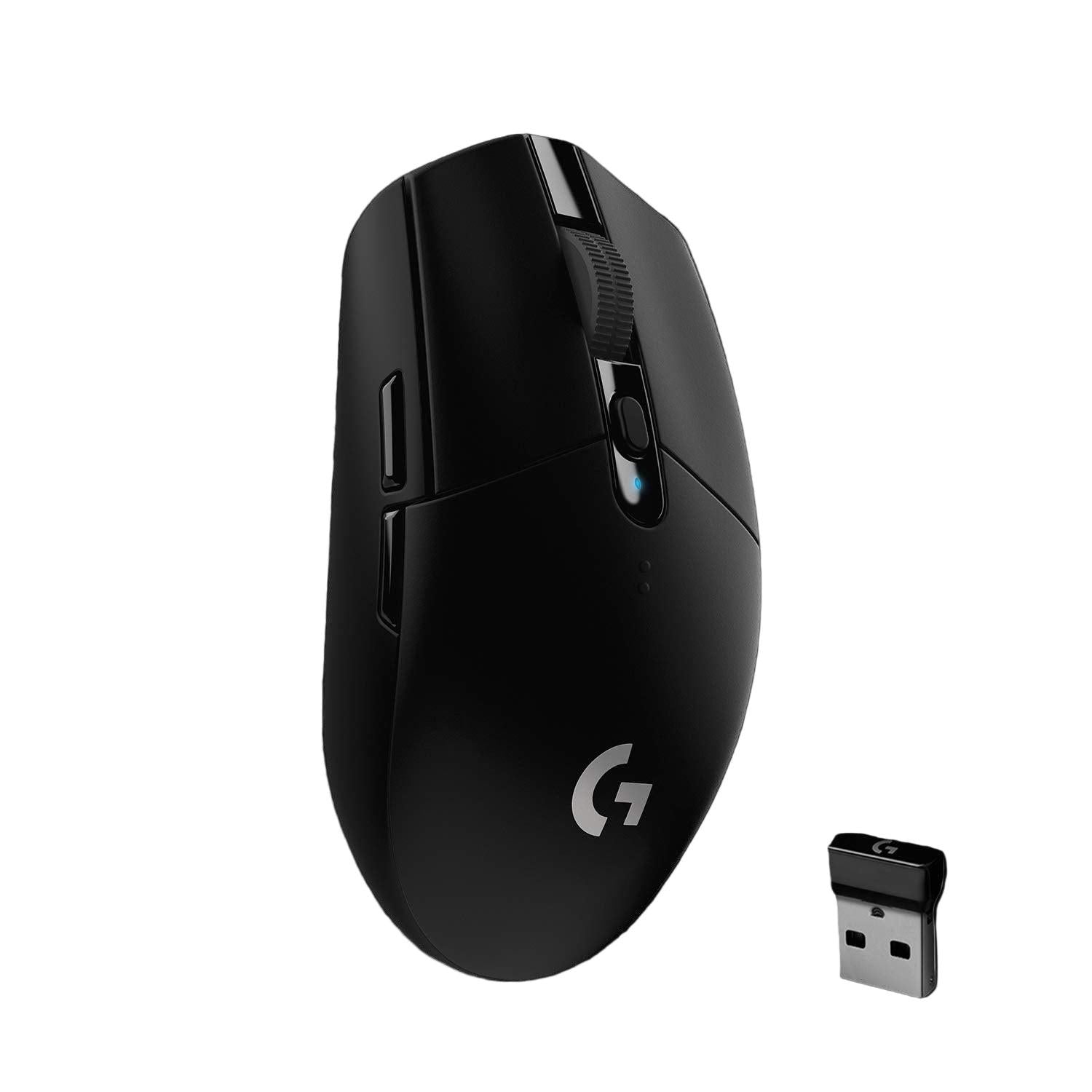 Logitech g304 wireless gaming mouse - hero sensor 12,000 dpi lightspeed wireless technology - mouse