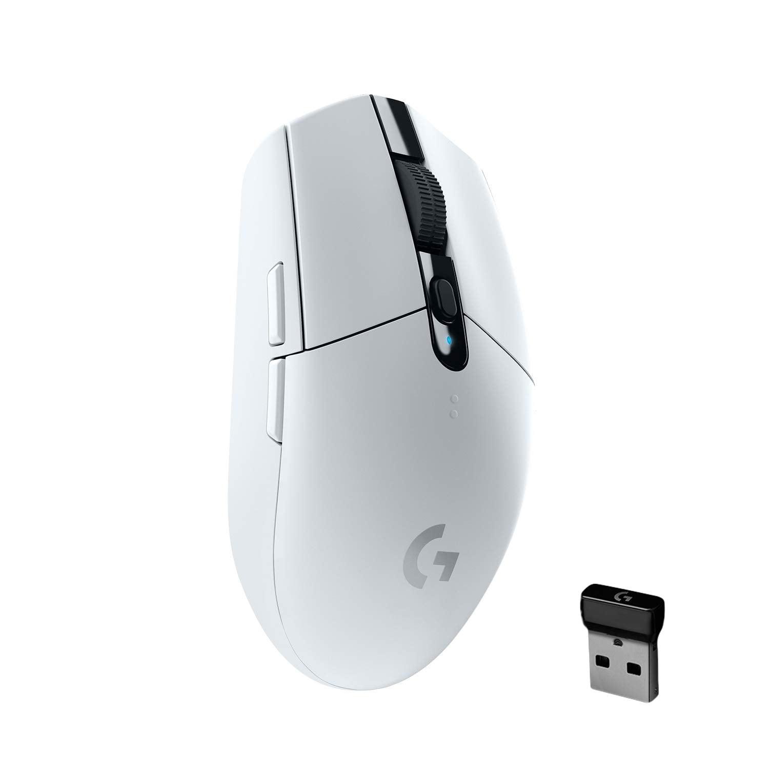 Logitech g304 wireless gaming mouse with hero sensor and 12,000 dpi for precise gaming performance - mouse