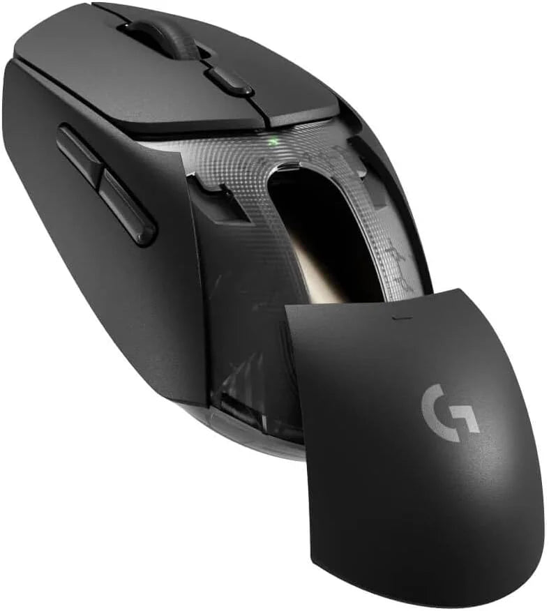 Logitech g309 lightspeed wireless gaming mouse lightweight lightforce hybrid switches hero 25k sensor 300+ hour battery