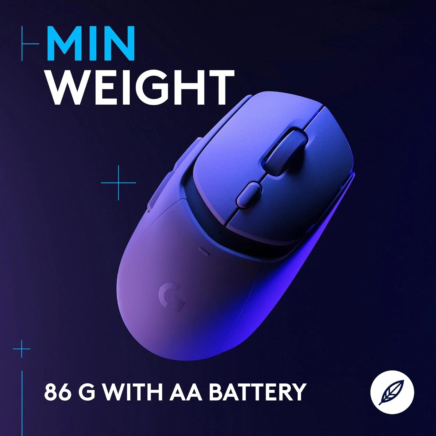 Logitech g309 lightspeed wireless gaming mouse lightweight lightforce hybrid switches hero 25k sensor 300+ hour battery