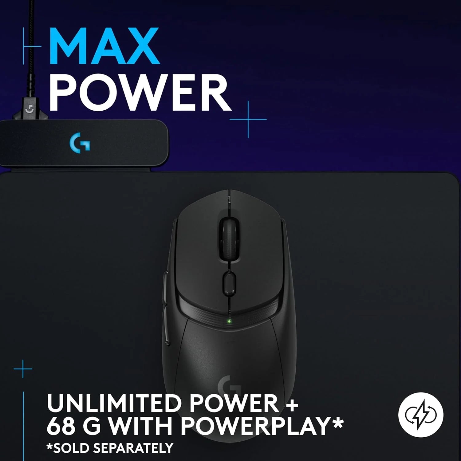 Logitech g309 lightspeed wireless gaming mouse lightweight lightforce hybrid switches hero 25k sensor 300+ hour battery