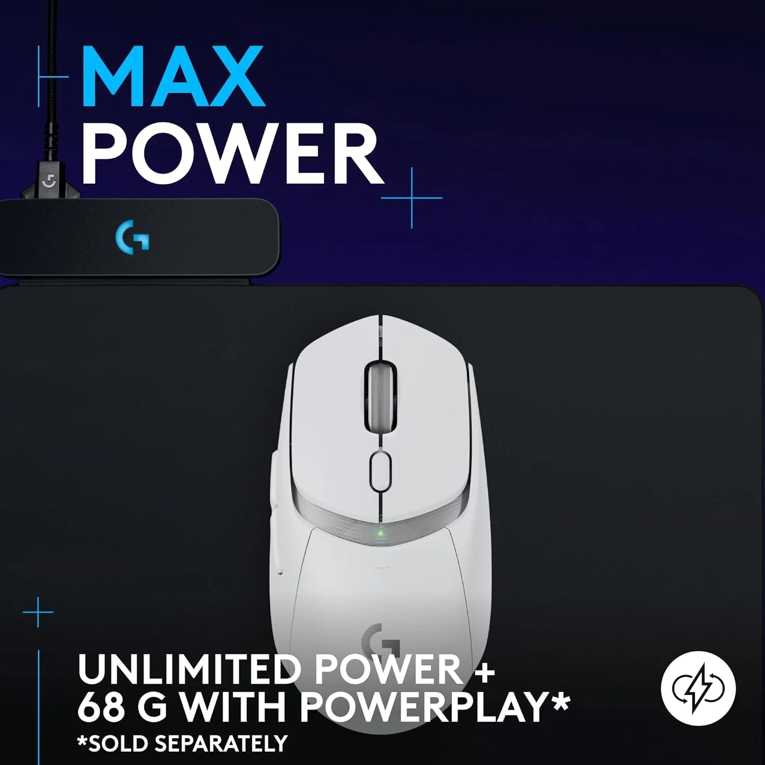 Logitech g309 lightspeed wireless gaming mouse lightweight lightforce hybrid switches hero 25k sensor 300+ hour battery