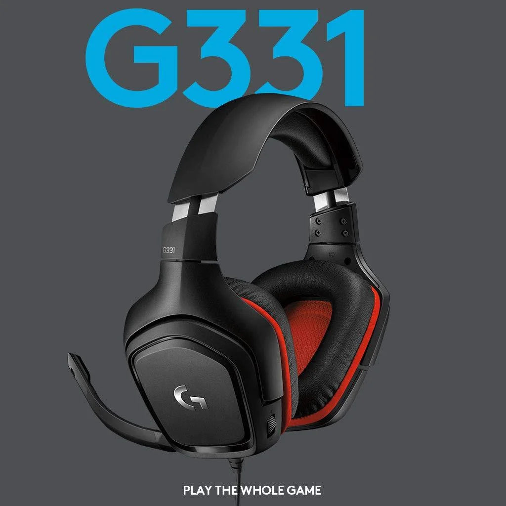 Logitech g331 wired stereo gaming headset - headsets
