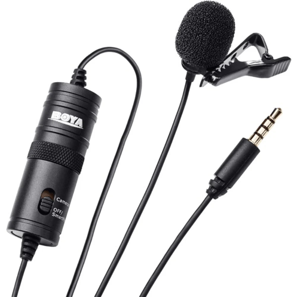 Boya by-m1 omnidirectional lavalier microphone - streaming