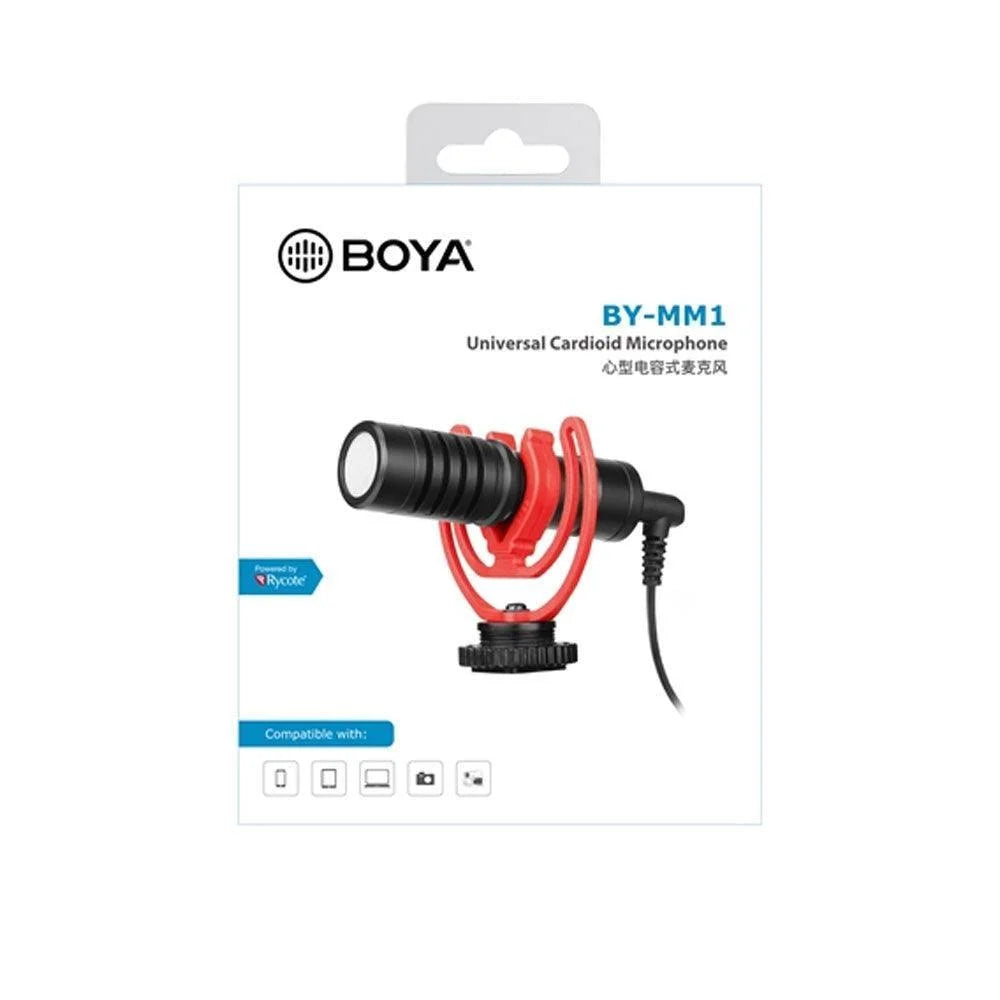 Boya by-mm1 video microphone - streaming