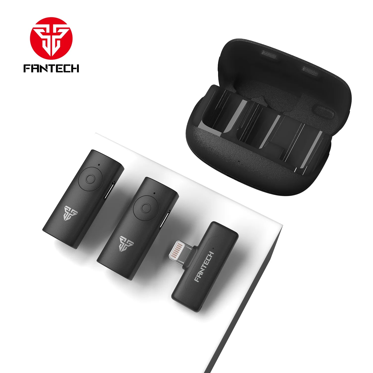 Fantech leviosa air wireless microphone wmv21l with dual mic technology