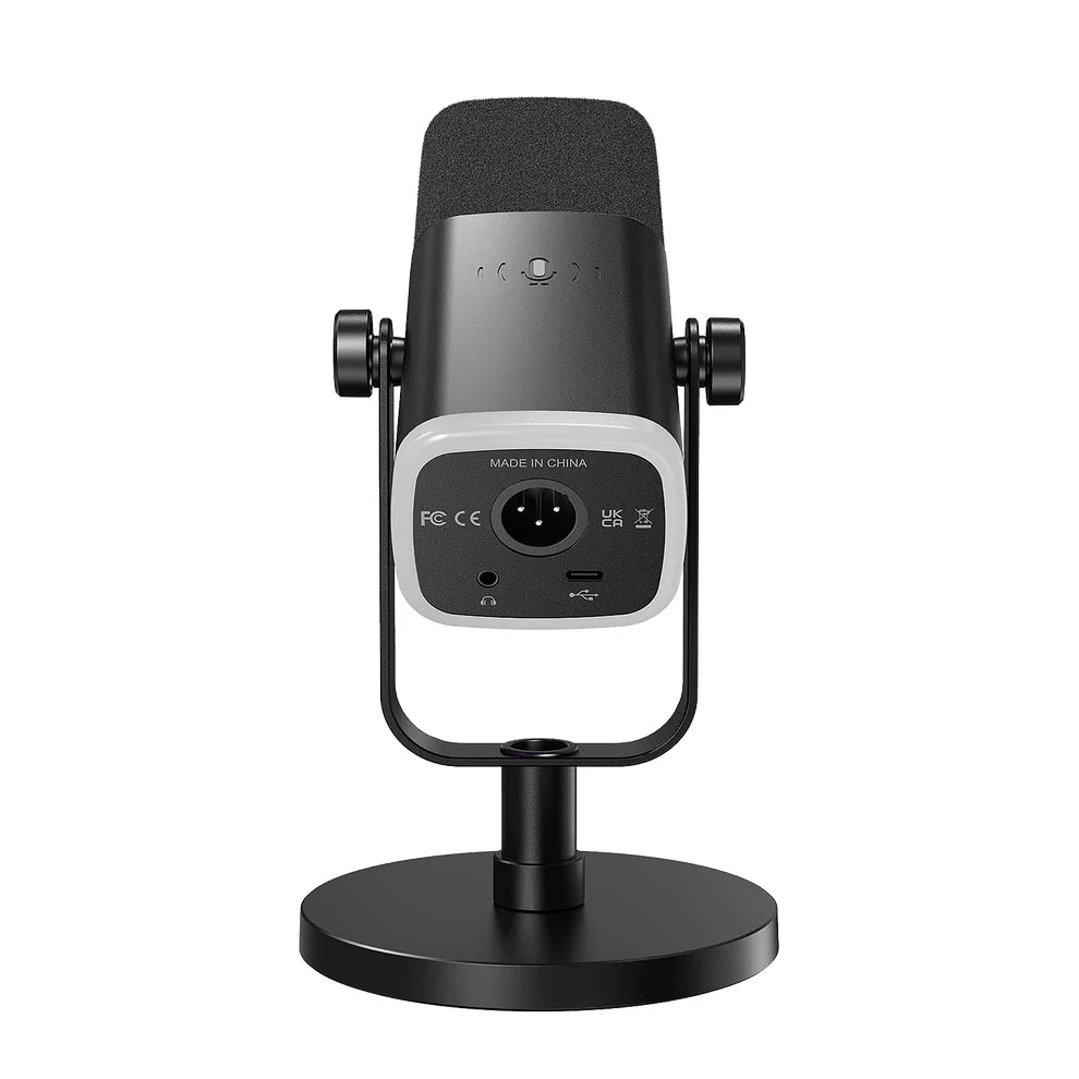 Fifine ampligame am8 usb/xlr dynamic microphone with rgb - microphones