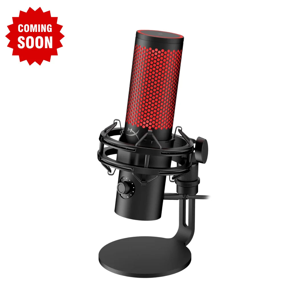 Hyperx quadcast 2 microphone for gaming streaming and podcasting - streaming