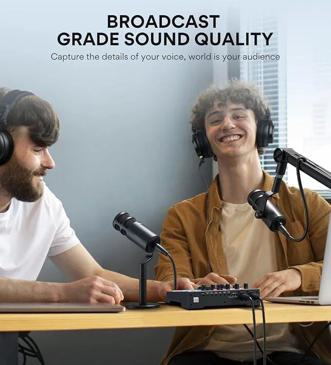 Maono xlr podcast microphone pd100 - microphones