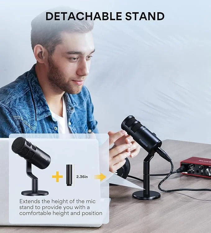 Maono xlr podcast microphone pd100 - microphones