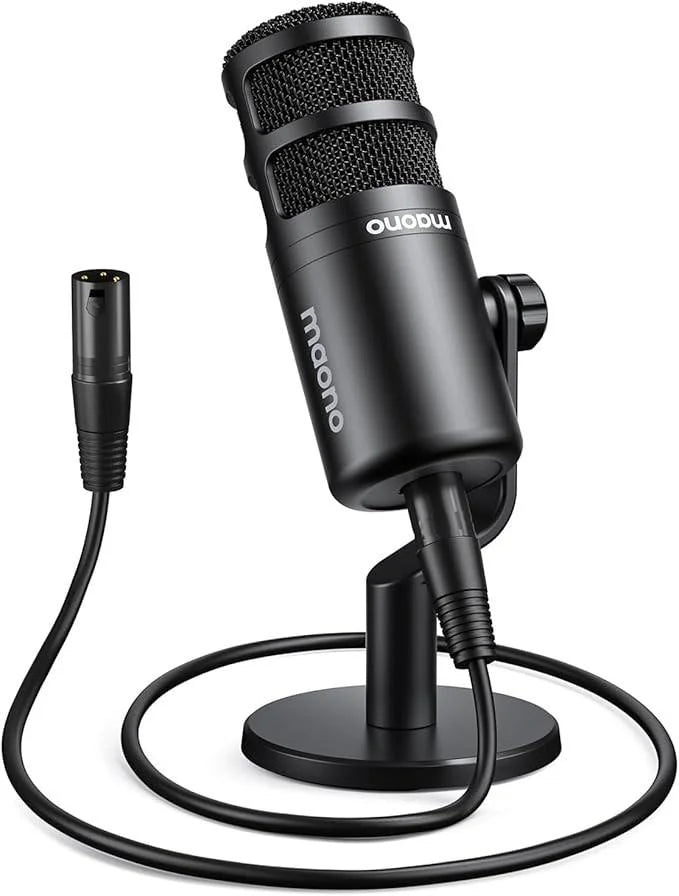 Maono xlr podcast microphone pd100 - microphones