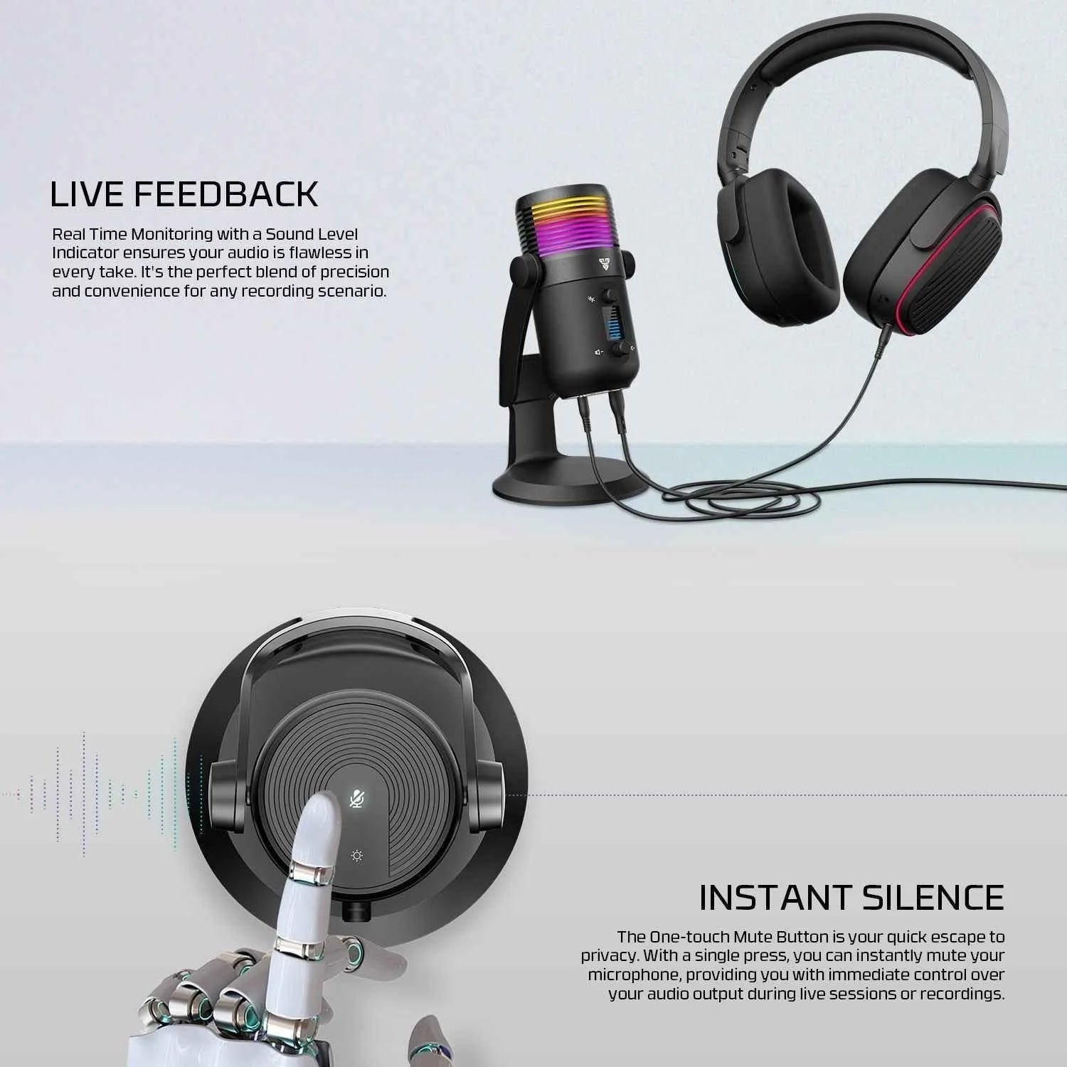 Mcx03 leviosa max condenser microphone - streaming