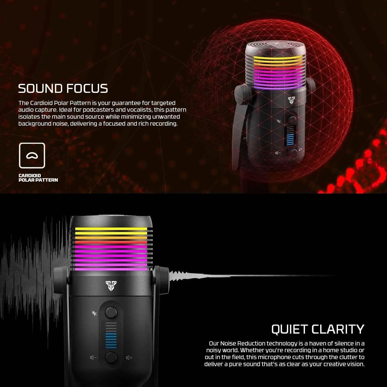Mcx03 leviosa max condenser microphone - streaming