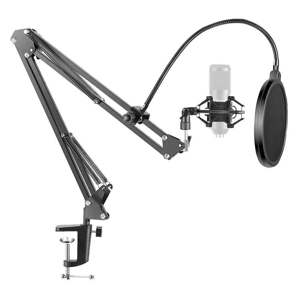 Neewer nb-35 microphone suspension boom scissor arm stand - microphones