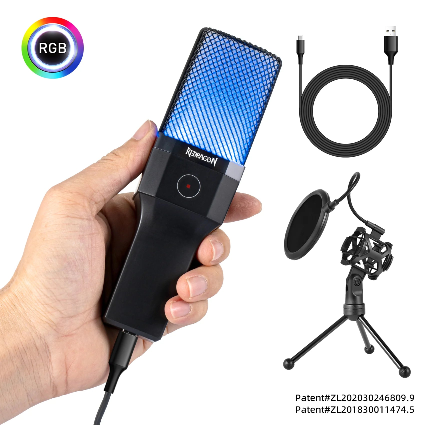 Redragon adne gm212 microphone - high-quality streaming solution