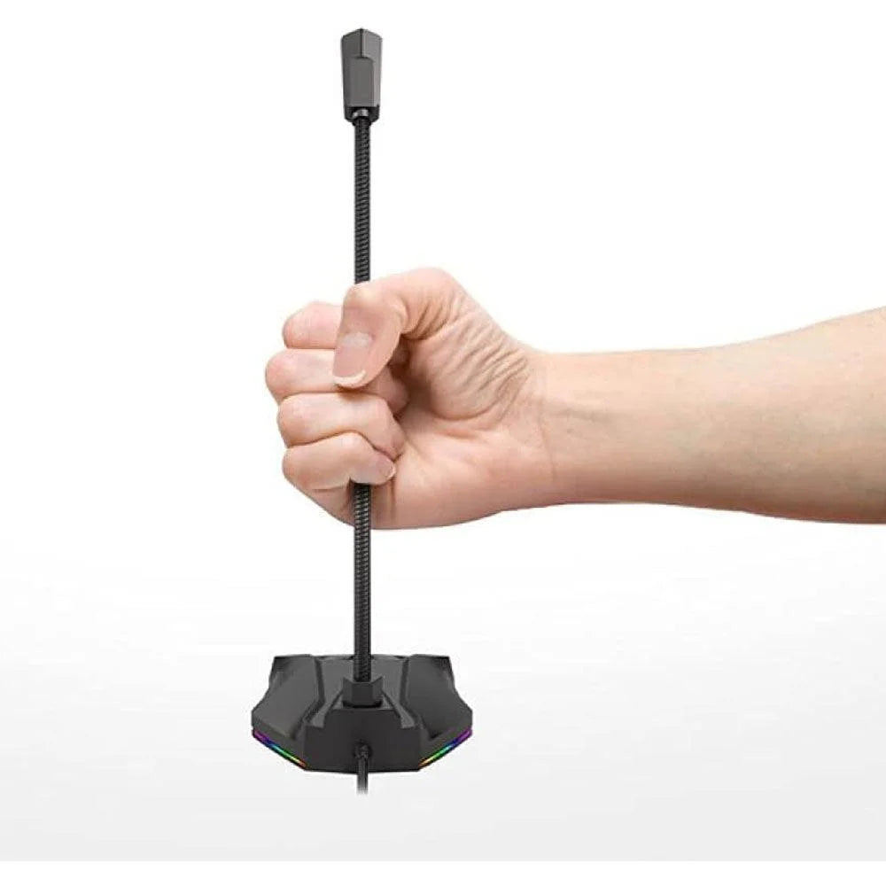 Redragon gm99 stix usb microphone with rgb lighting - streaming