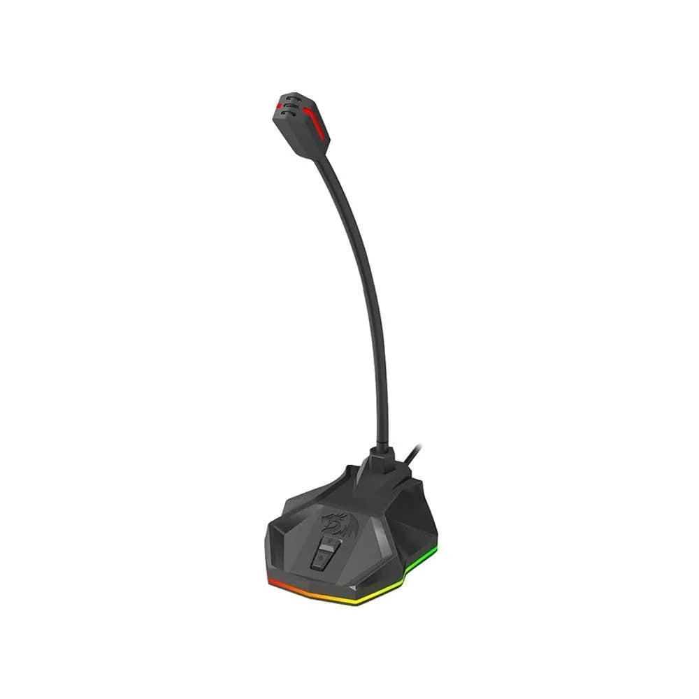 Redragon gm99 stix usb microphone with rgb lighting - streaming