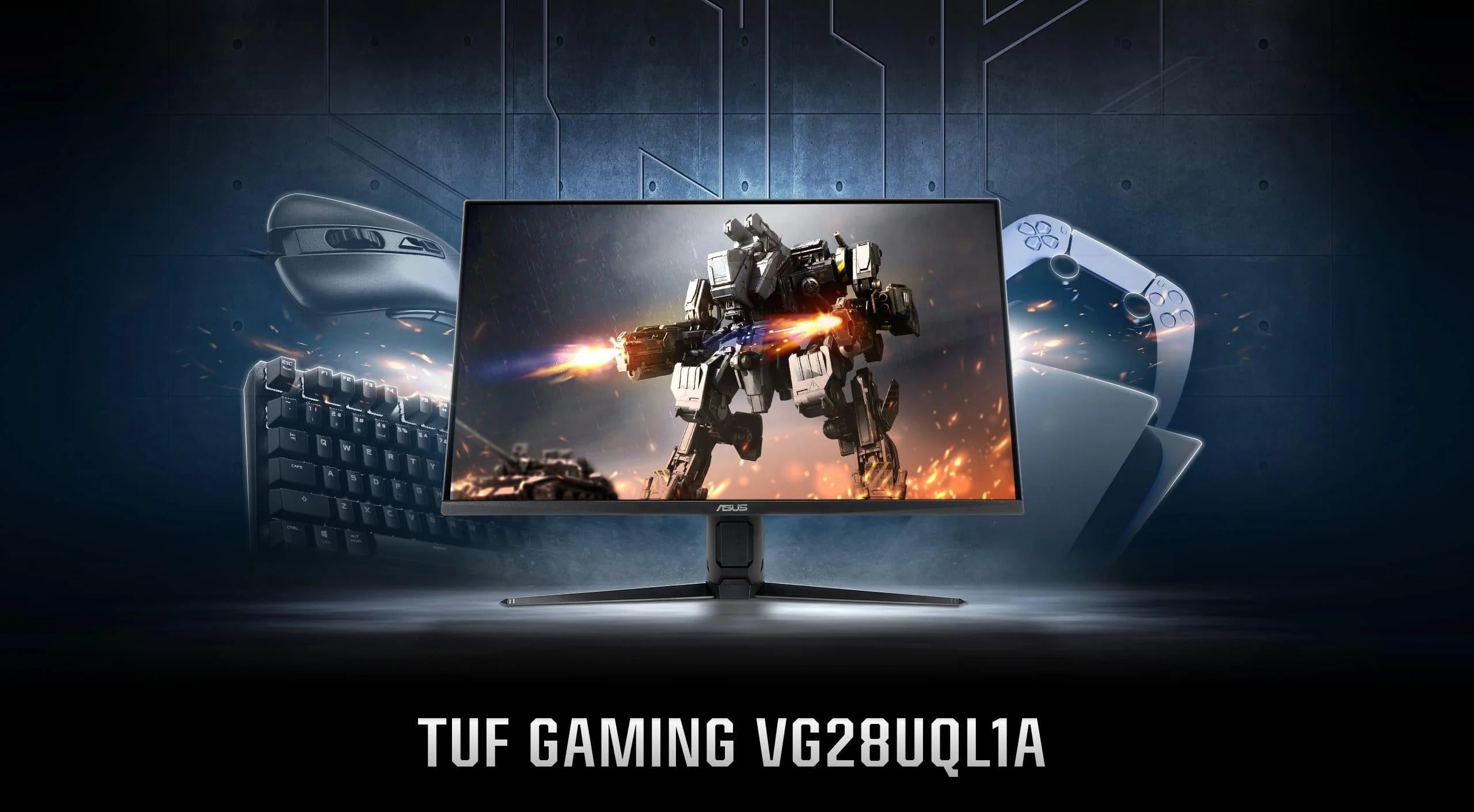 Asus tuf 28’’ vg28uql1a 4k 144hz hdmi 2.1 fast ips 1ms - pc hardware