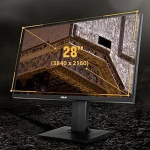 Asus tuf gaming vg289q 28’’ 4k ips hdr - pc hardware