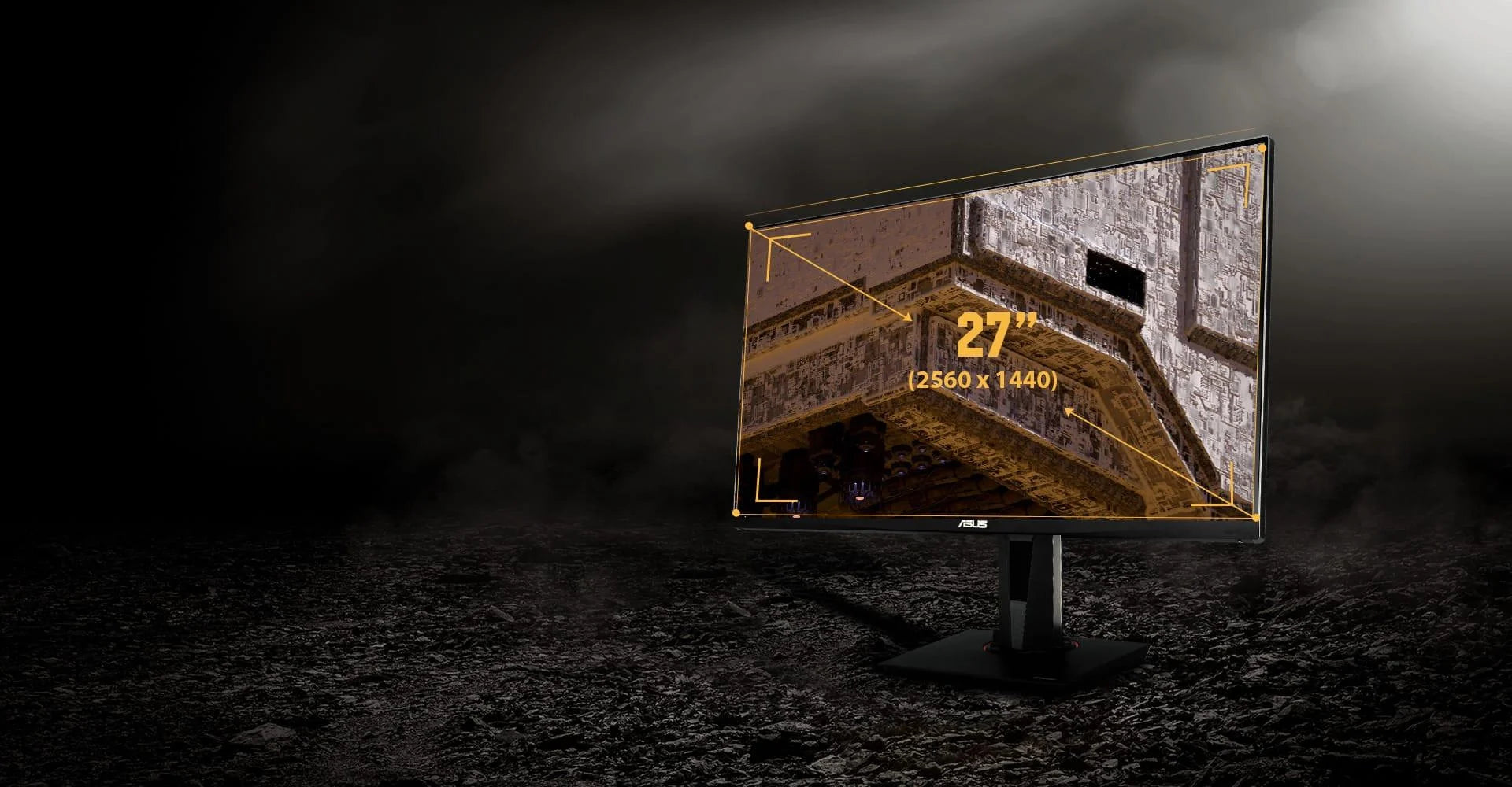 Asus tuf vg27bq gaming 27’’ 2k hdr 165hz 0.4ms - pc hardware