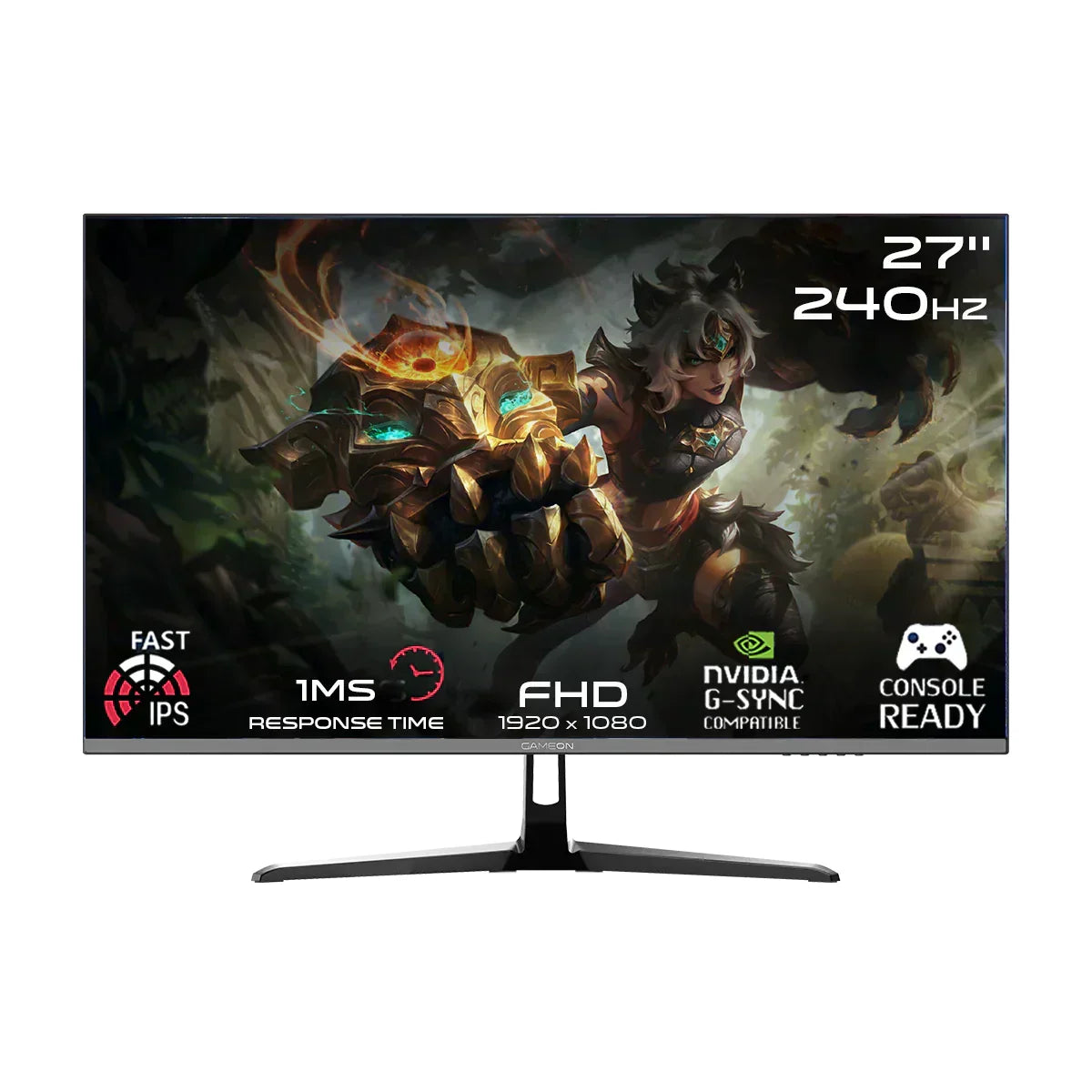 Gameon esports series 27’’ fhd 240hz mprt 0.5ms hdmi 2.1 - pc hardware