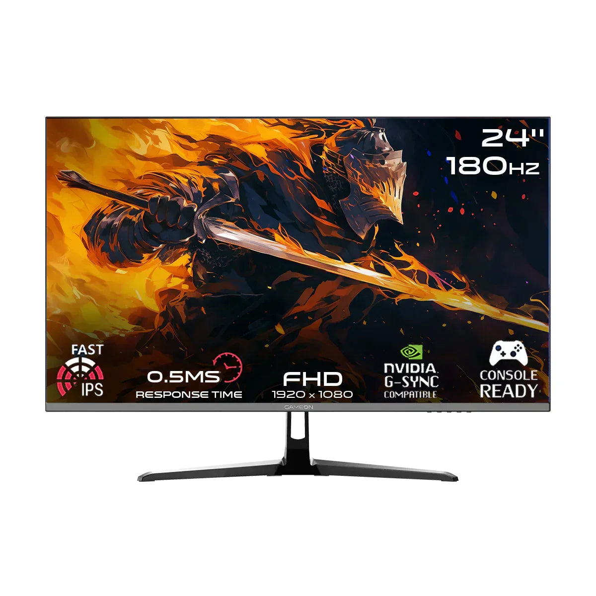 Gameon series 24 inch fhd 180hz mprt 0.5ms hdmi 2.1 - pc hardware