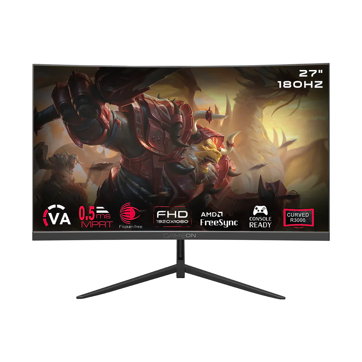 Gameon pro series 27’’ fhd 180hz mprt 0.5ms hdmi 2.1