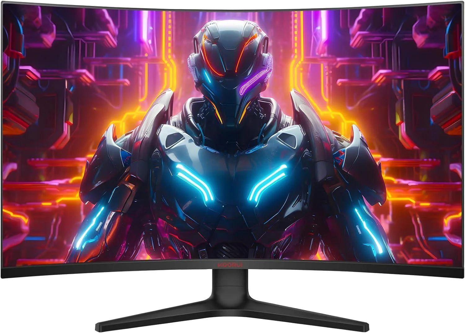 Koorui 32 inch curved gaming monitor - qhd (2560 x 1440) 2k display 170hz - pc hardware