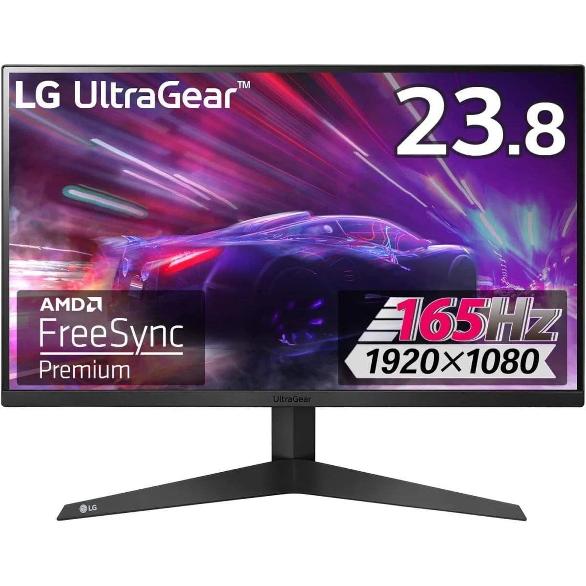 Lg 24gq50f-b ultragear 24’’ full hd 165hz 1ms - pc hardware