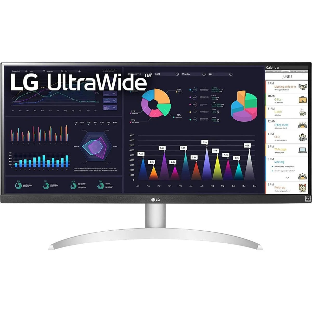 Lg 29wq600-w 29’’ ips ultrawide full hd - pc hardware
