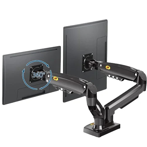 Nb north bayou dual monitor desk stand f160 - pc hardware
