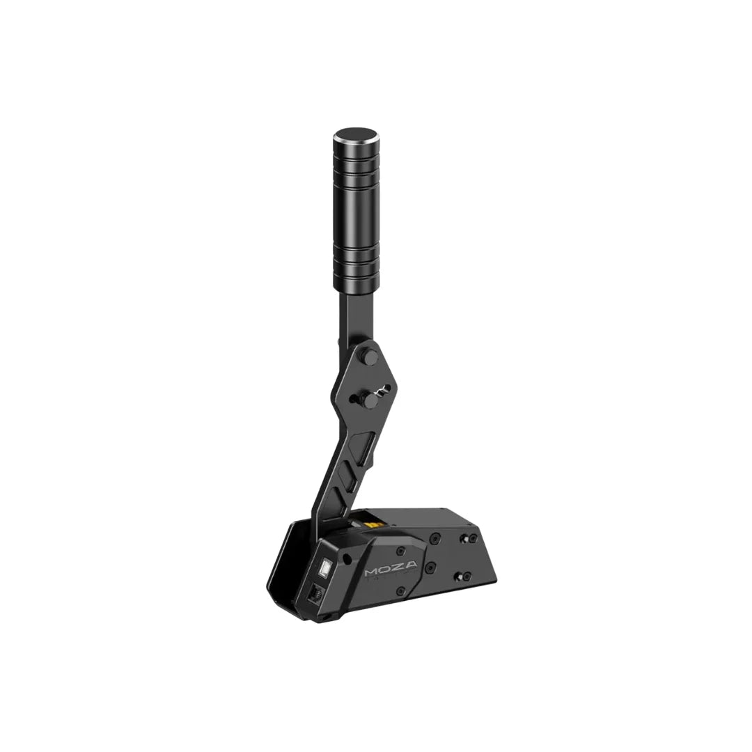 Moza hbp handbrake with 16 bit high precision position sensor,dual mode and multi-angle adjustable racing simulator