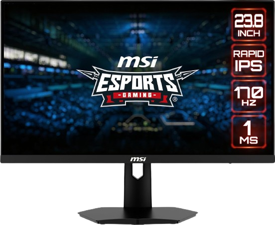 Msi G244f 24 Inch Fhd Gaming Monitor - 1920 x 1080 Ips Panel, 170 Hz / 1ms Default Title