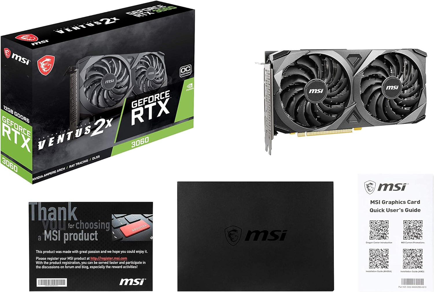 Msi Gaming Geforce Rtx 3060 12gb 15 Gbps Gdrr6 192-bit Hdmi/dp Pcie 4 Torx Twin - Gameonjo