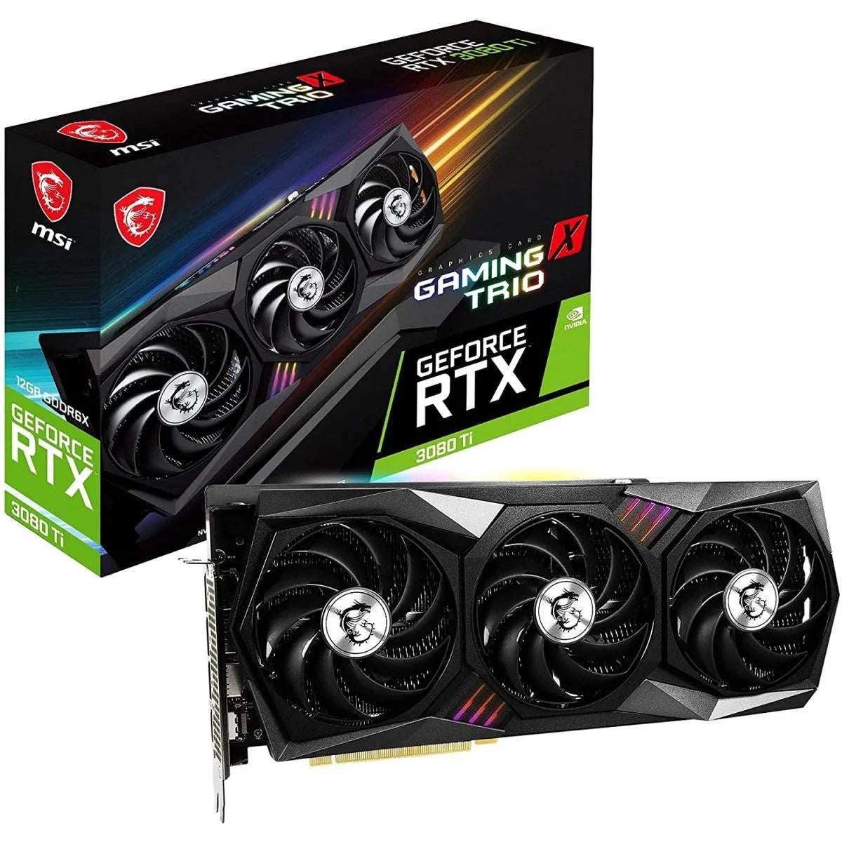 Msi geforce rtx 3080 ti 12gb gdrr6x 320-bit - pc hardware