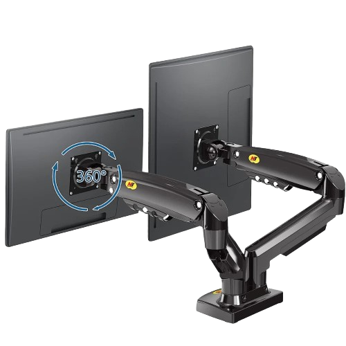 Nb North Bayou Dual Monitor Desk Stand F160 Default Title