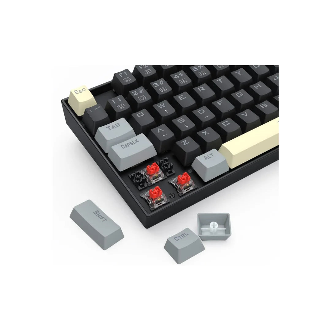 Redragon k552 mechanical gaming keyboard 87-key compact (eclipse gilded) - keyboard